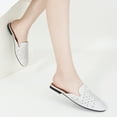 thumbnail image 6 of Ecetana Womens Mules Dressy Flats Shoes Slip On Slides Backless Loafers, 6 of 6