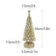 thumbnail image 2 of Elegant Decorations Christmas Tree Figurine with Star Topper for Holiday Tabletop Home Office Mantel Centerpiece Display, 2 of 4