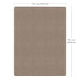 thumbnail image 4 of Mainstays Basic Tufted Chai Taupe, Machine Washable Area Rug 6x8, Ideal for Any Room in the House, 4 of 5