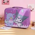 thumbnail image 4 of Sanrio Kawaii Hello Kitty Makeup Box Cartoon New Cinnamoroll Large PU Leather Cosmetic Storage Box Miscellaneous Storage Box, 4 of 7