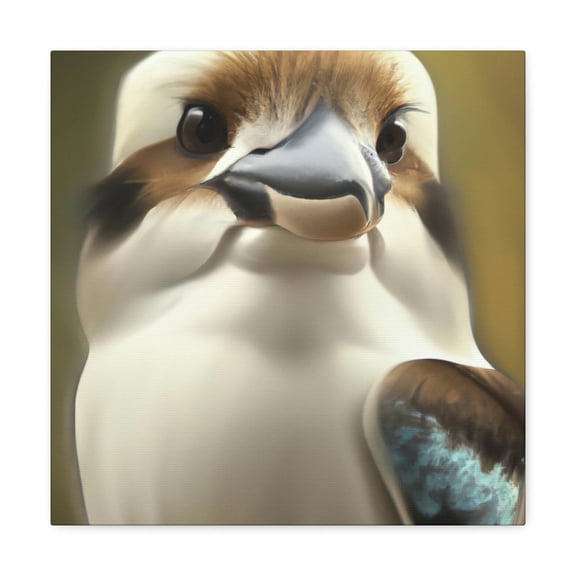 Kookaburra in Hyperrealism - Canvas