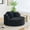 Black, variant on Garvee 55" Oversized Round Chaise Lounge Chair, Corduroy Circle Couch with Cup Holders, Deep Seat Sofa for Living Room Bedroom, No Assembly Required, Beige