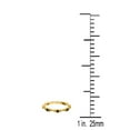 thumbnail image 3 of AoneJewelry Black Diamond Wedding Band In 10K Solid Yellow Gold, 3 of 5