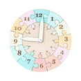 thumbnail image 3 of Wooden Shape Color Sorting Clock for Kids Teaching Time Number Blocks Puzzle Stacking Sorter Early Educational Toy Gift for Boys and Girls, 3 of 9