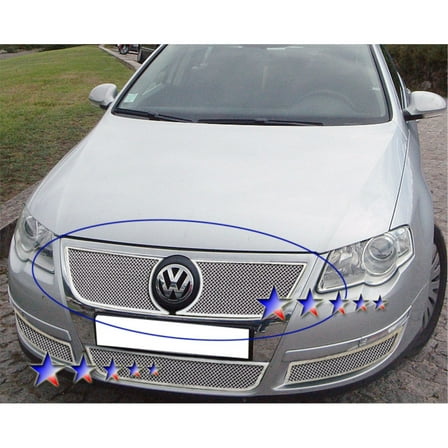 2006-2007 Volkswagen Passat Stainless Steel Polished Finish 1.8 Mm Wire Mesh Mesh Grille