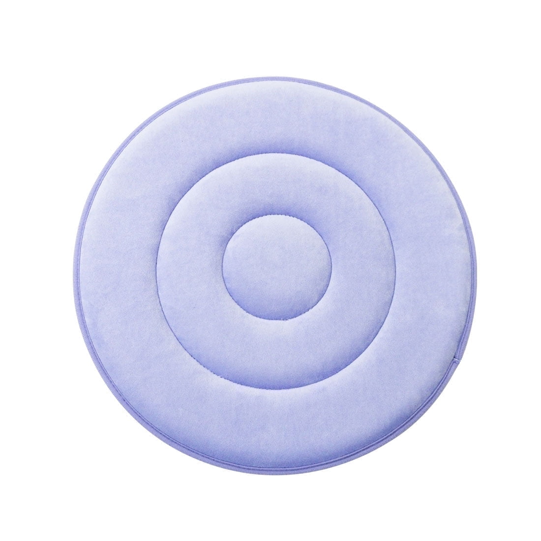 Ehucon Swivel Seat Cushion 17.7 in x 17.7 in Purple Solid Print Swivel Car Cushion,Foam 1 Count