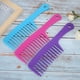 thumbnail image 4 of Peine para el cabello, 3 colores, peine para el cabello rizado con dientes anchos, peine antiestático, multifuncional, 4 of 8