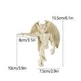 thumbnail image 2 of 1Pc Gothic Gargoyle Statue, Door Frame Wall Decor, Fantasy Home Handicraft Sculpture, Gothic Stone-Like Ornamental Art Decoration For Entrance & Indoor Spaces, Unique, 2 of 2