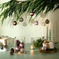 thumbnail image 2 of Decoración para árbol de Navidad de Hannah, 9 quilates, rosa y verde esmeralda, 2 of 7