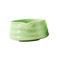 thumbnail image 3 of Cuenco de cerámica para matcha, cuenco de porcelana para té, resistente al calor, tradicional para batir. verde, 3 of 9