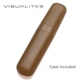 thumbnail image 4 of Visualites 1 Forest Brown 2.50 Power Lightweight Rimless Rectangle Reading Glasses For Men and Woman, 4 of 5