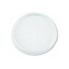 Dart Plastic Lids for Foam Cups, Bowls and Containers, Fits 6-14 oz, White, 100/Pack, 10 Packs/Carton
