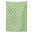 thumbnail image 3 of Ambesonne Garden Tablecloth Rectangular Table Cover, Spring Plants Yard, 60"x90", Pale Green Cream Yellow, 3 of 4
