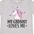 thumbnail image 4 of Inktastic My Granny Loves Me Unicorn Girls Toddler T-Shirt, 4 of 5