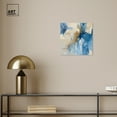 thumbnail image 3 of Head In The Clouds Blue Abstract Canvas Wall Art by Art Remedy, Gallery Wrapped, 12"x12", 3 of 7