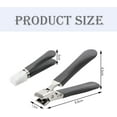 thumbnail image 2 of Large Nail Clippers Toe Nail Clippers for Thick Nails Heavy Duty Toe Nail Clippers Professional Nail Clippers Toenail Clippers for Thick Nails Long Handled Toenail Clippers, 2 of 7