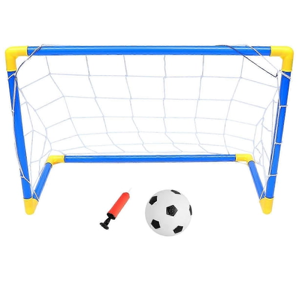 60 Cm Kids Educational Toys Soccer Goals Set Backyard Soccer Net Kids Sports Toys Portable Football Gate Set Soccer Goal Door