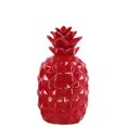 thumbnail image 1 of Figurine d'Ananas en Céramique Fini Brillant Rouge, 1 of 1