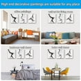 thumbnail image 6 of 3 Pieces Canvas Wall Art Wall Decor for Bedroom Gray Blue And White Abstract Wall Art for Living Room Painting Pictures Modern Home Decor Print Poster Hanging Artwork (12X16), 6 of 6
