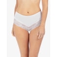 thumbnail image 1 of Fem Intimates Micro Nylon full brief with lace trim - 3 pk, 1 of 4