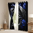 thumbnail image 3 of Castle Fairy Gothic Dragon Curtains Pack of 2 (42x84 Each),Rose Curtains Blackout, 3 of 6