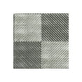 thumbnail image 1 of FASÄDE Easy Installation Quattro Crosshatch Silver Wall Panel Sample (12" X 12" Sample), 1 of 1