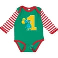 thumbnail image 3 of Inktastic First Birthday Monster Boys or Girls Long Sleeve Baby Bodysuit, 3 of 5
