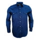 thumbnail image 1 of Camisa Vaquera Azul Rey Hombre Manga Larga, 1 of 3