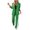 *Green, variant on Women's Plus Size 2 Piece Blazer Set,Ladies Long Sleeve Jacket and Wide Leg Pants,Fashion Business Outfit for Women,Khaki,Size XXL