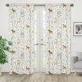 thumbnail image 2 of Woodland Toile Semi-Sheer Curtain Panels (Set of 2) by Sweet Jojo Designs, 2 of 5
