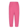 thumbnail image 7 of Beugl Womens Shorts Clearance, Capri Pants for Women Joggers with Pockets Stretchy Lightweight Sweatpants Workout Yoga Running Athletic Pants Workout Shorts Women Biker Shorts Women Hot Pink S, 7 of 7