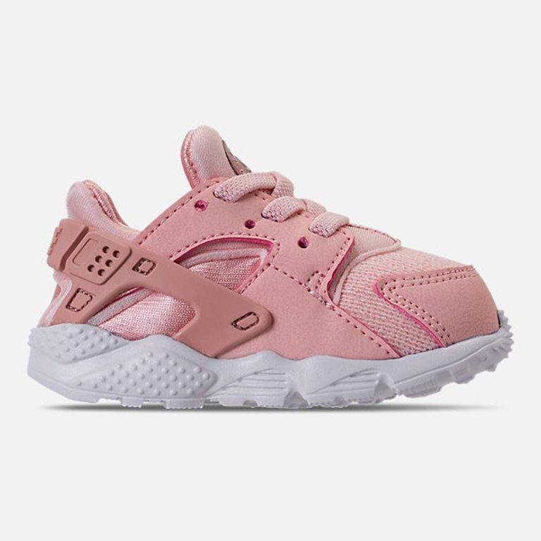 Nike 859592 604 Toddlers Huarache Run Storm Pink Rust Pink White