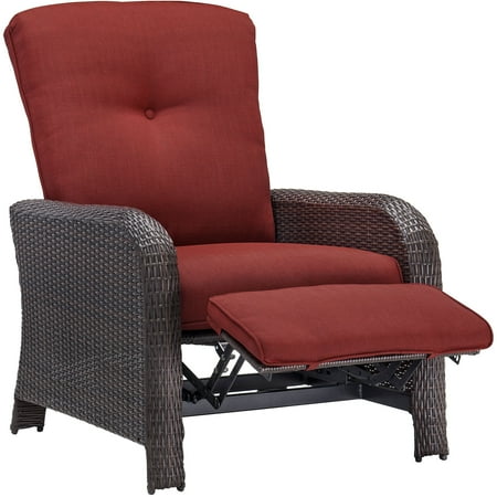 Hanover - Strathmere Outdoor Reclining Armchair - Crimson Red