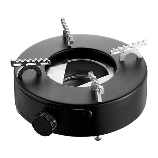 koolsoo Réchaud à Alcool Solide pour Hôtel Réchauds de Camping Portable Brûleur à Alcool Robuste pour Barbecue Extérieur Commercial Noir