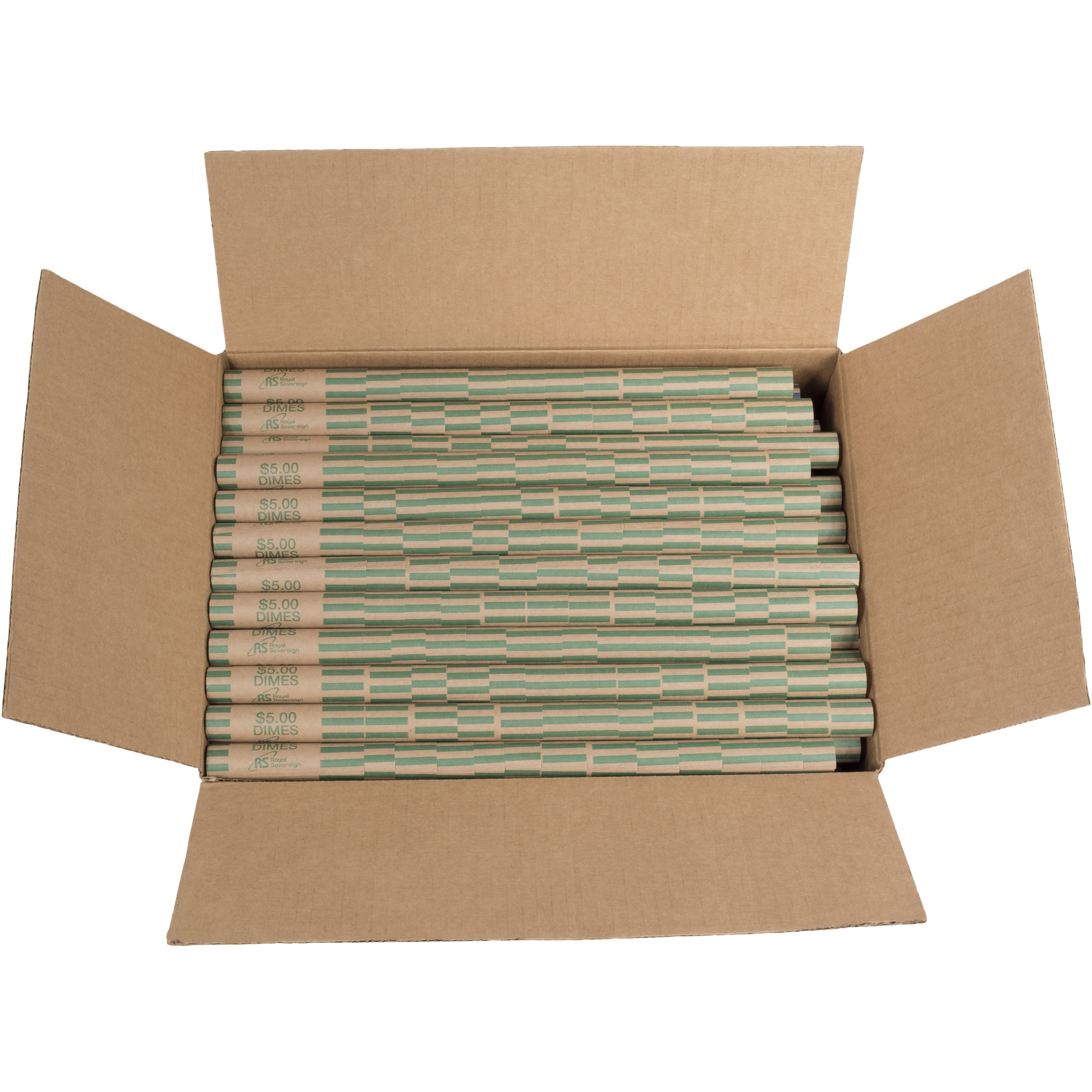 Royal Sovereign Preformed Coin Wrappers 1008 Dime Pack
