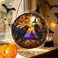 thumbnail image 6 of Halloween Sun Catcher for Window Hanging, 7.4in Acrylic Puzzle Board Ornament for Home Window, Birthday House Warming Gift for Puzzle Lovers by MPOISVA, 6 of 9
