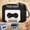 🥝 B_Base#53, variant on Mini Cassette Player– Portable Audio Keychain Cassette Player,Retro Music Player with Built-in Recording, Durable Design for Travel & Notes