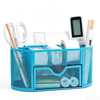 小物入れ Portable Desk Organiser Pnellth Wooden Desk Organizer Storage Box Stackable Portable