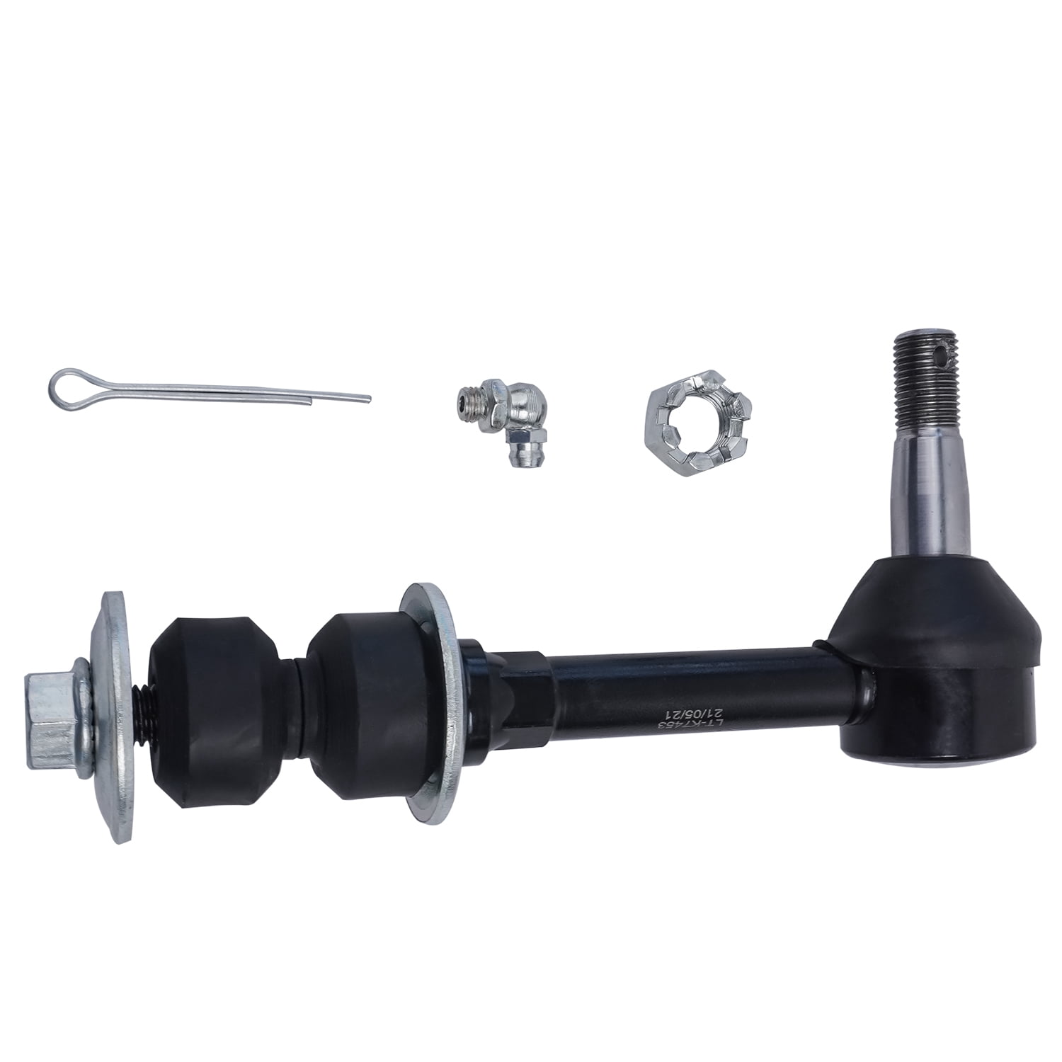 Detroit Axle - Front 2pc Sway Bars for 4WD 2000-2002 Dodge Ram 2500 3500, 2 Stabilizer Sway Bar End Links 2000 2001 2002 Replacement