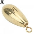 thumbnail image 3 of 10PCS Alloy Copper Gold Portable Rotation Fishing Weights Sinkers Fish Tackle Accessory14g, 3 of 9