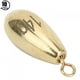thumbnail image 2 of Plomo de pesca de rotación, 10 piezas de aleación de cobre y oro, equipo de pesca de plomo, máxima confiabilidad, 2 of 8
