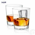 thumbnail image 5 of JoyJolt  Carina Non-Leaded Crystal, Old Fashioned Whiskey Glass, 8.4 oz Set of 2, 5 of 6