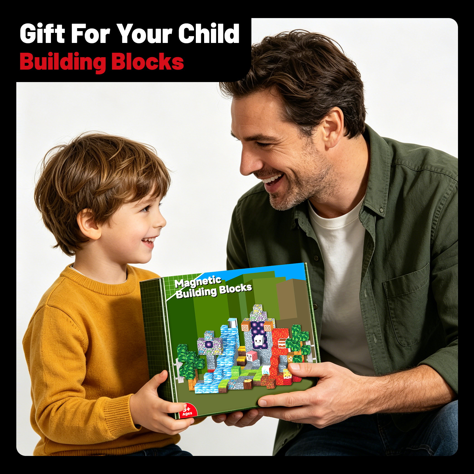 WLBES 200-Piece Magnetic Building Blocks photo 5