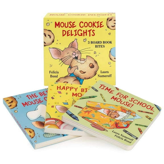 If You Give... Mouse Cookie Delights: 3 Bites: The Best Mouse Cookie; Happy Birthday, Mouse!; Time for School, Mouse!, (Paperback)
