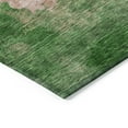 thumbnail image 4 of HomeRoots 604816 5 x 8 ft. Pink & Green Abstract Washable Indoor & Outdoor Rectangle Area Rug, 4 of 5