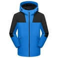 thumbnail image 5 of Veste Poncho Légère à Capuche Zippée pour Femmes Imperméable pour Randonnée Camping Voyage en Plein Air, 5 of 5