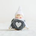 thumbnail image 1 of Colgante de alce de muñeco de nieve de Papá Noel, bonito colgante de peluche para niña, decoración para árbol de Navidad, regalo de Feliz Año Nuevo 2024 para niños, 1 of 5