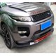thumbnail image 3 of Para Land Rover Range Rover Evoque 2012 2013 2014 2015 2016 2017 2018 Alerón de parachoques delantero de fibra de carbono real, 3 of 4