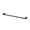 Black, variant on Mainstays 24-inch Square Wall Mount Towel Bar Matte Black Finish with Hardware