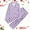 Light Purple, variant on WENXIAOO Kids Christmas Pajamas Kids Christmas Print Boys Silk Pajamas Set Long Sleeve 2 Piece Sleepwear Button-Down Holiday Pjs Kids Boys Pajamas Set 9-10 Years